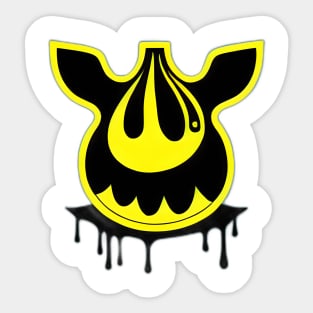 Cute Creature Chaos Unleashed Sticker